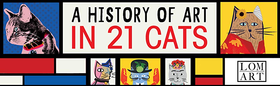A history of art in 21 cats by Nia Gould