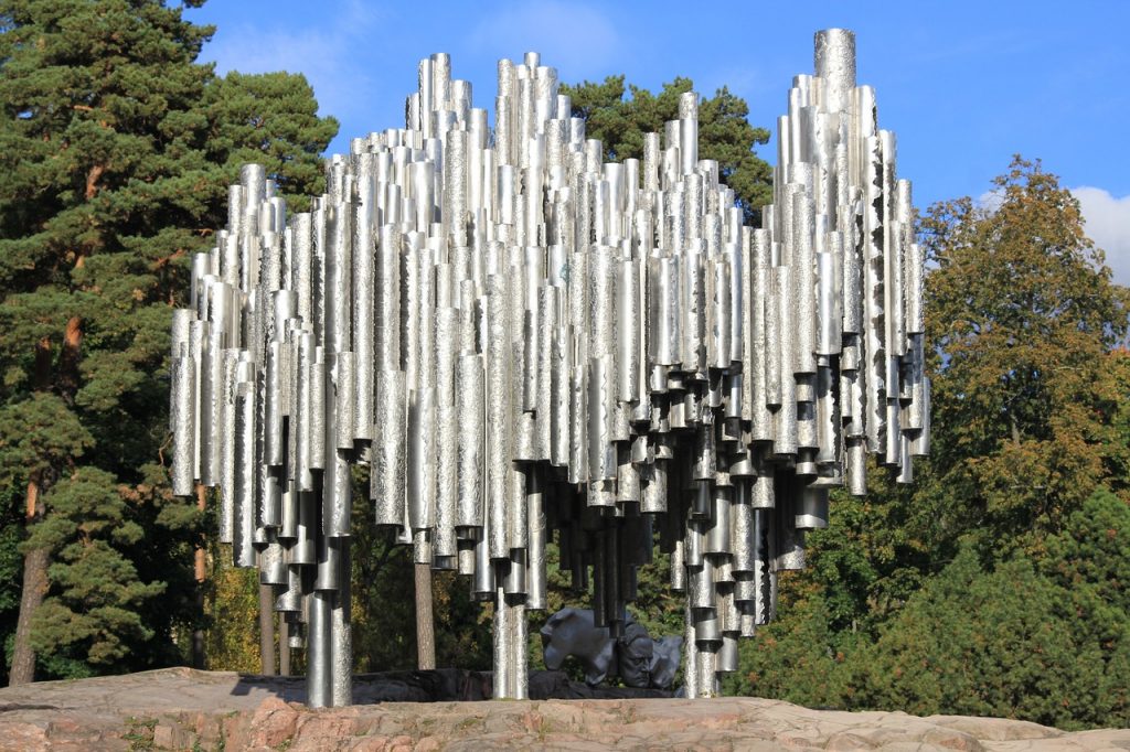Sibelius Monument Feng Shui Of Helsinki