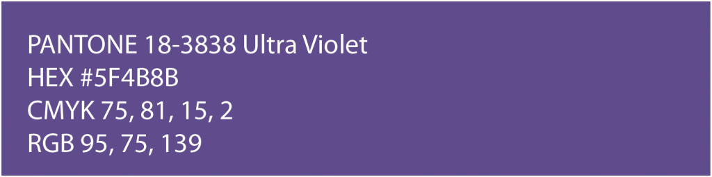 Ultra Violet - Colour 2018