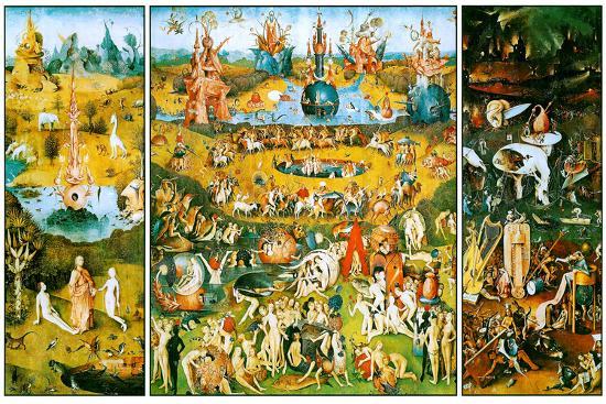 The garden of earthly delights by Bosch 