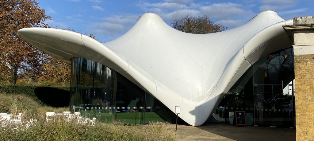 Zaha Hadid Serpentine Sackler Gallery, Hype Park London