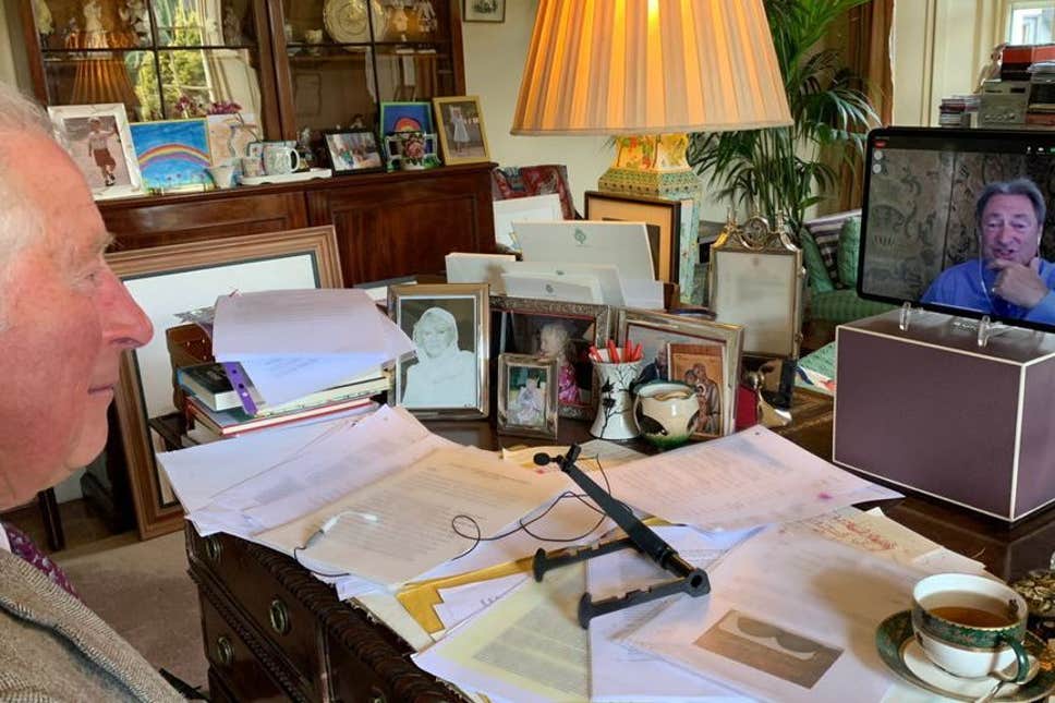 Prince Charles' Desk