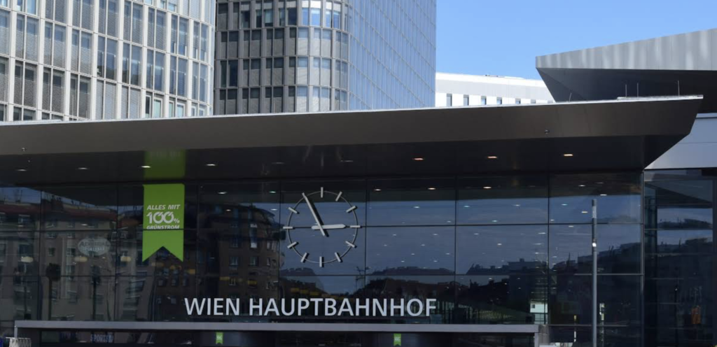 Travel to Vienna by train or sleeper train