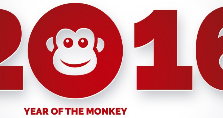 2016 - The Year of Fire Monkey - Red Colour of 2016