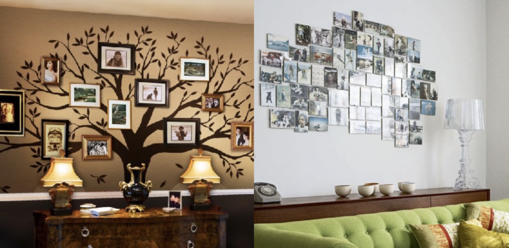 Photos of family members around the house will boost the feng shui of your home